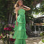Ava Presley 47367 - Pleated Tiered Bow Prom Gown