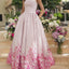 Ava Presley 42540 - Ruched Floral Border Ball Gown