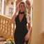 Ava Presley 47250 Sequin Halter Evening Dress