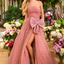 Ava Presley 42485 - Embellished Strapless Bow Prom Gown