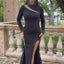 Ava Presley 38910 open back prom gown
