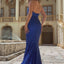 Ava Presley 38355 - Halter Sequin High Slit Gown