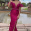 Ava Presley 38873 - Feather Lace Up Mermaid Gown