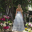 Ava Presley 42589 - Beaded Bow Tiered Tulle Gown