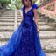 Ava Presley 38339 - Feather Shoulder Sequin Gown