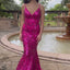 Ava Presley 38817 - Sequin Open Back Mermaid Gown
