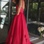 Ava Presley 29536 romantic gown with deep neckline and flowing silhouette